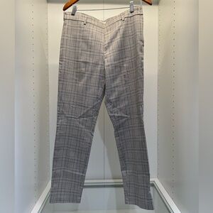 H&M Women’s Plaid Pant Trouser